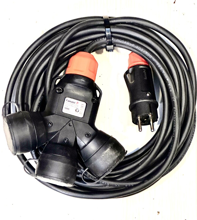 El. ilgiklis 10m 3x2,5 